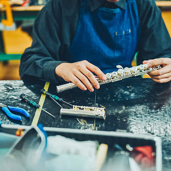 管楽器リペア科の画像