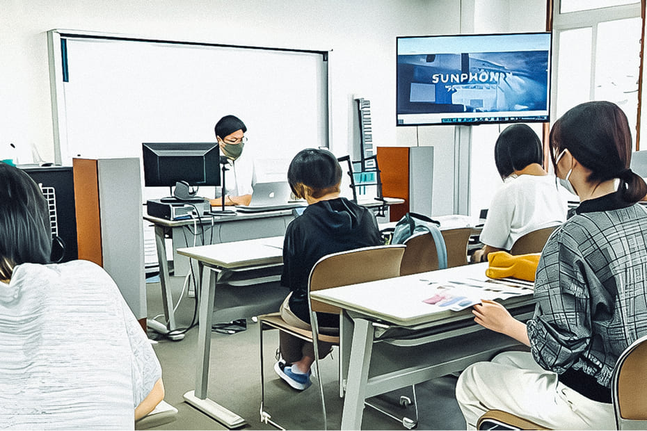 企業説明会・進級説明会の様子