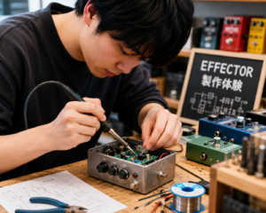 エフェクター製作体験