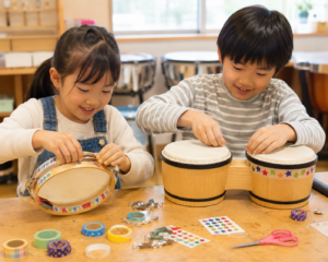 楽器づくり体験（小学生向け）